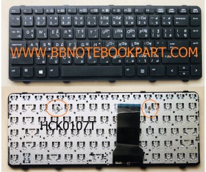 HP Compaq Keyboard คีย์บอร์ด HP Probook 430 G1 440 G1 445 G1 G2 640 645 430 G2   ภาษาไทย อังกฤษ 